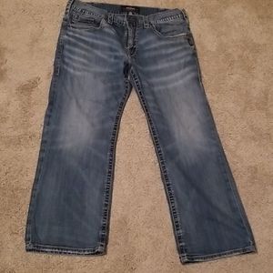 Men's Silver Jeans 36x30